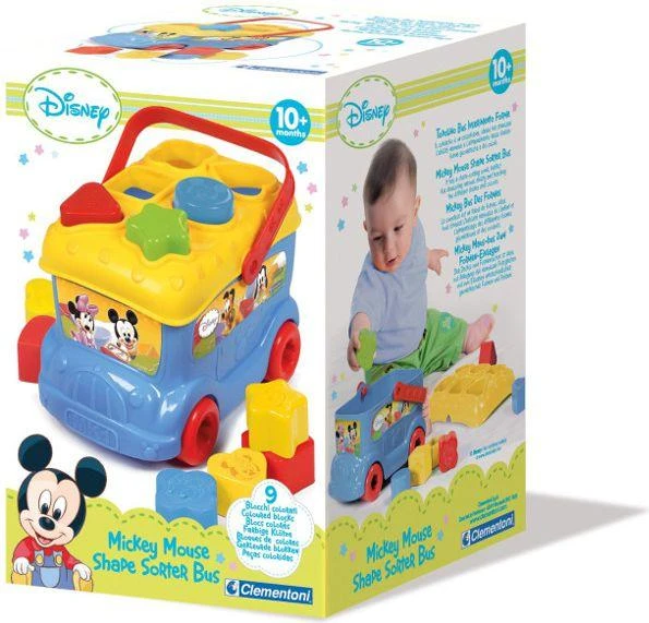Clementoni Rūšiavimo autobusas "Mickey"