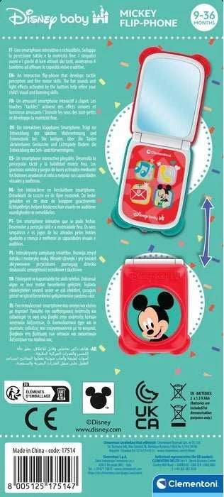 Clementoni Toys CLE BABY DISNEY Mickey telefonas 17514