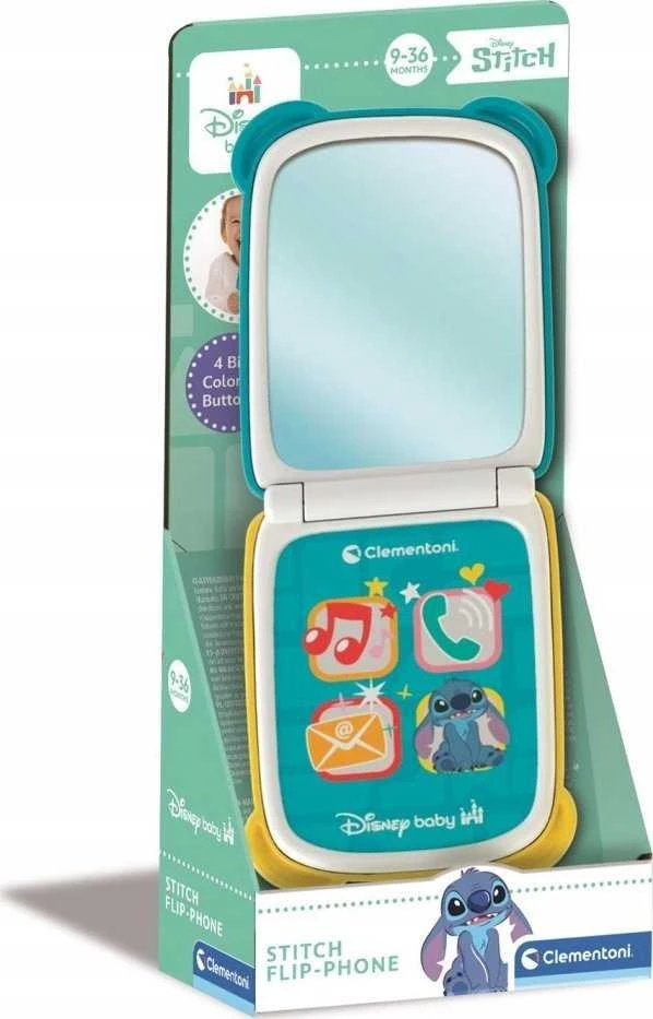 Clementoni Toys CLE BABY DISNEY telefonas Stitch 17519
