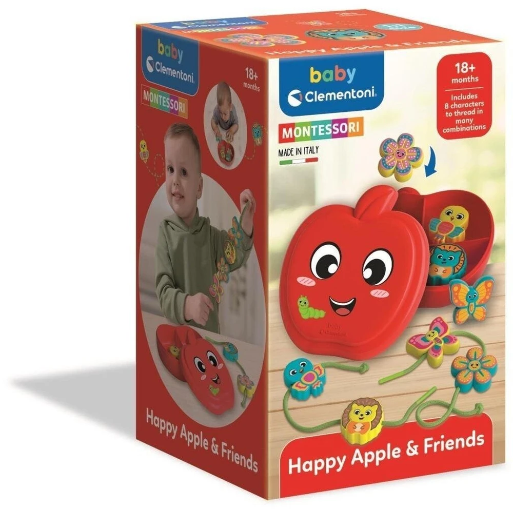 Clementoni Žaislai CLE BABY Obuolys ir draugai 17632