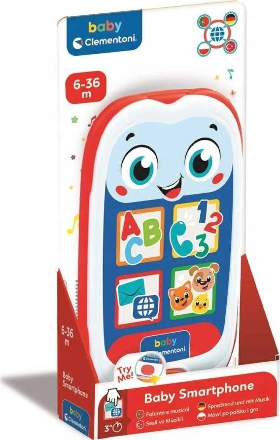 Clementoni Žaislinis telefonas 10 × 20 × 4 cm