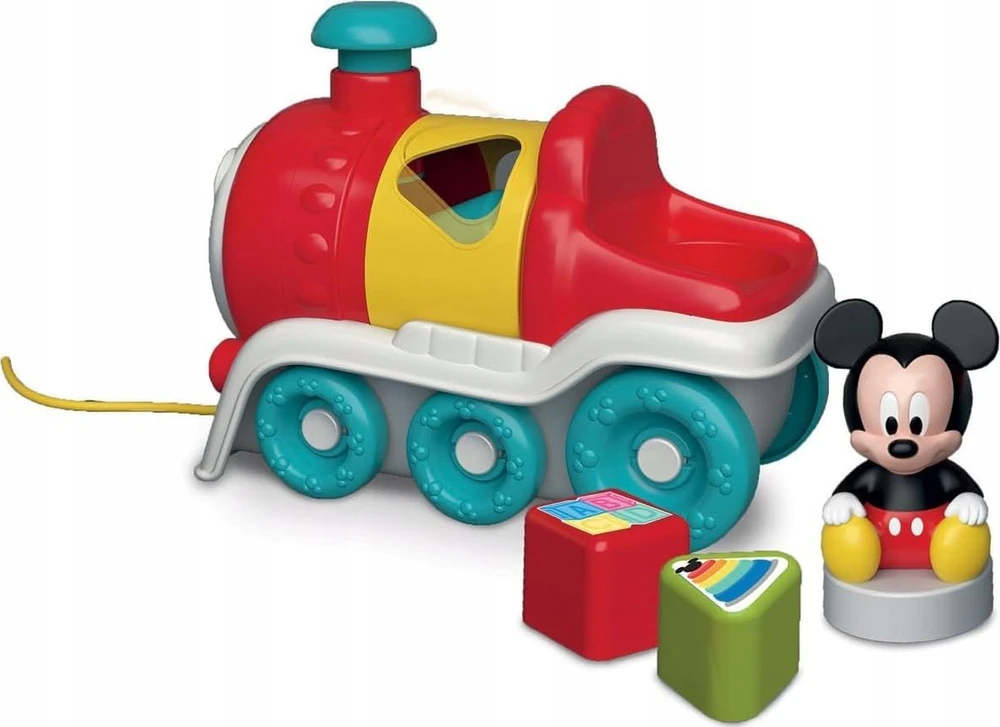 Clementoni Toys CLE BABY DISNEY Mickey rūšiavimo traukinys 17900
