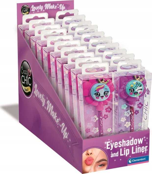 Clementoni Toys CLE Crazy Chic šešėlių gėlė kreidelės 20 vnt./dėlionė 18196