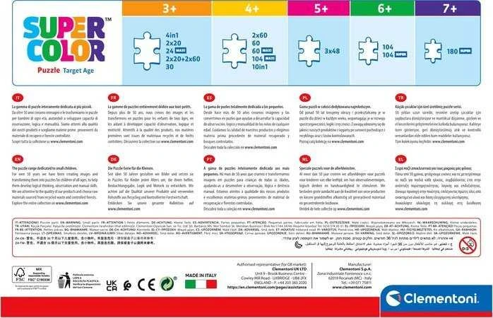 Clementoni Dėlionė 104 vnt. - Stičas