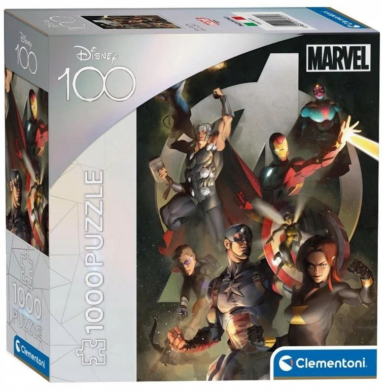 Clementoni Dėlionė 1000 vnt. - Keršytojai (The Avengers)