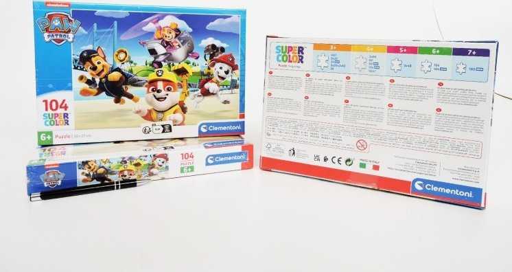 Clementoni Dėlionė 104 vnt. - Šunyčiai patruliai (PAW Patrol)
