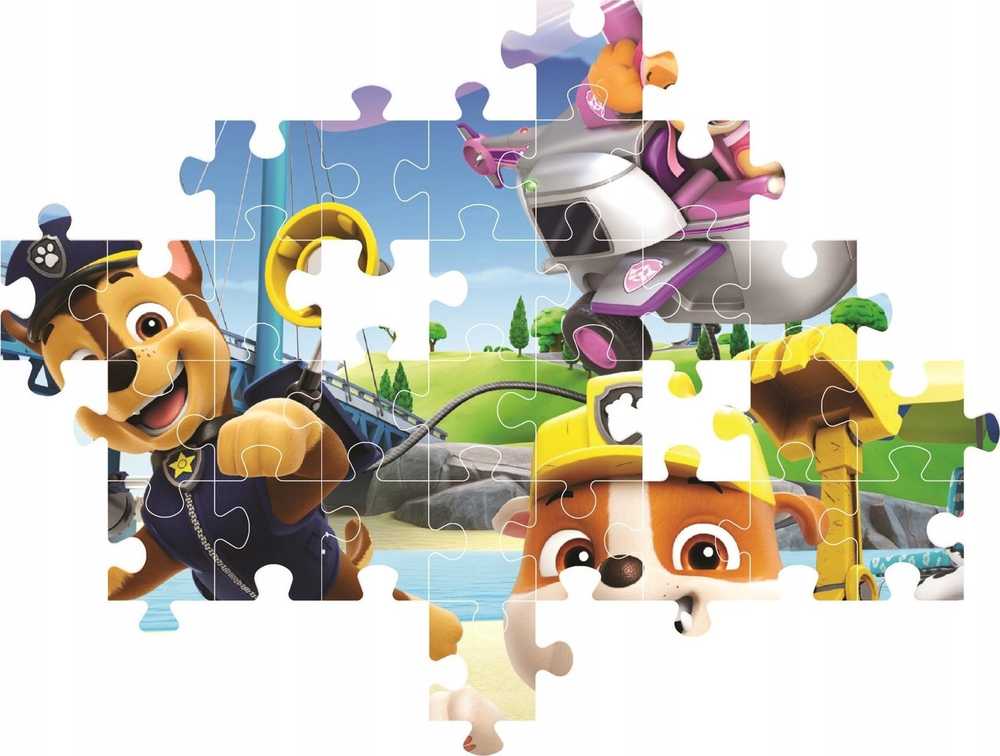 Clementoni Dėlionė 104 vnt. - Šunyčiai patruliai (PAW Patrol)