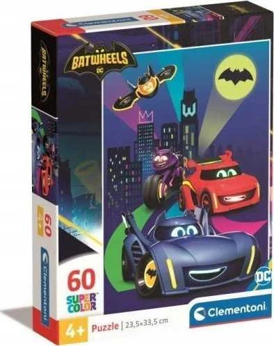 Clementoni Dėlionė 60 vnt. - Batwheels