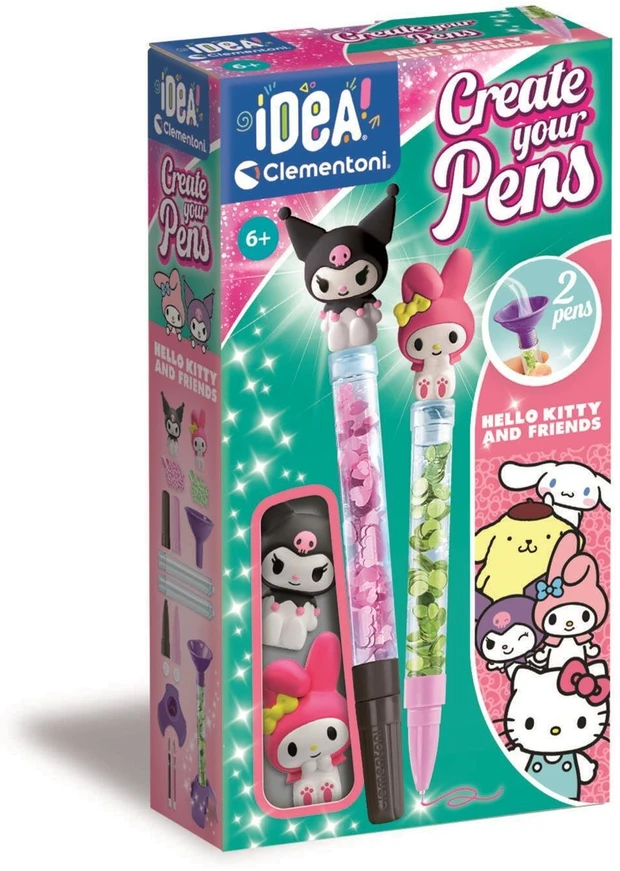 Clementoni Mini Pen Factory Hello Kitty ir draugai