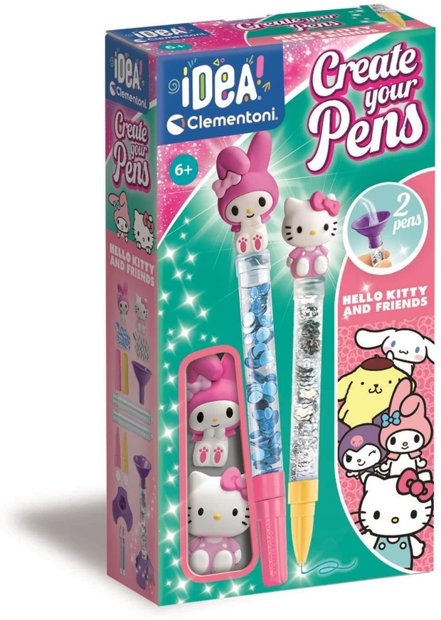 Clementoni Mini Pen Factory Hello Kitty ir draugai