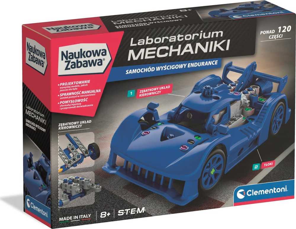 Clementoni lenktyninio automobilio konstravimo rinkinys