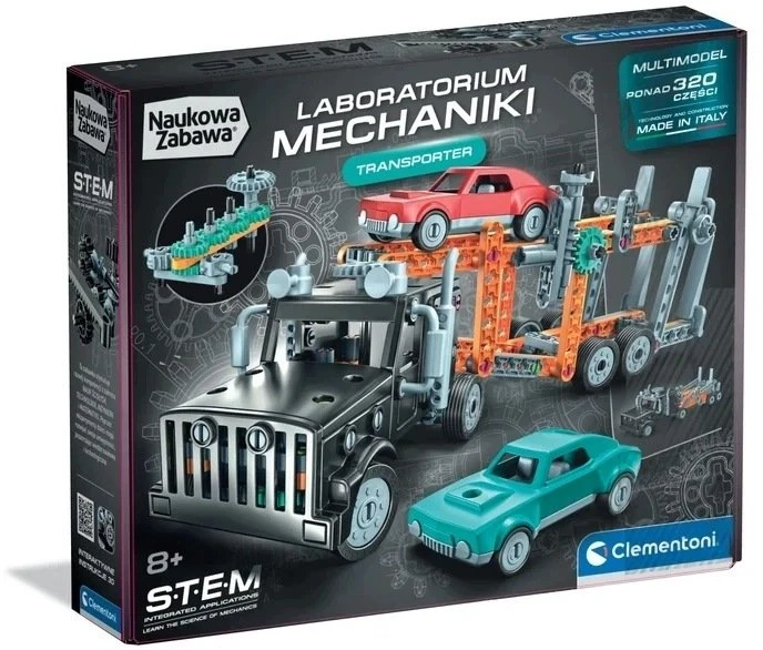 Clementoni CLE Laboratorium mechaniki Transporter 50290