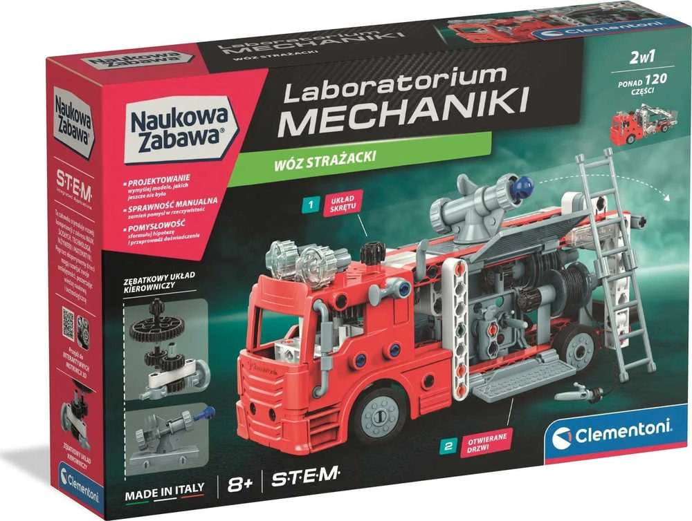 Clementoni Mechanikos laboratorija (raudona)