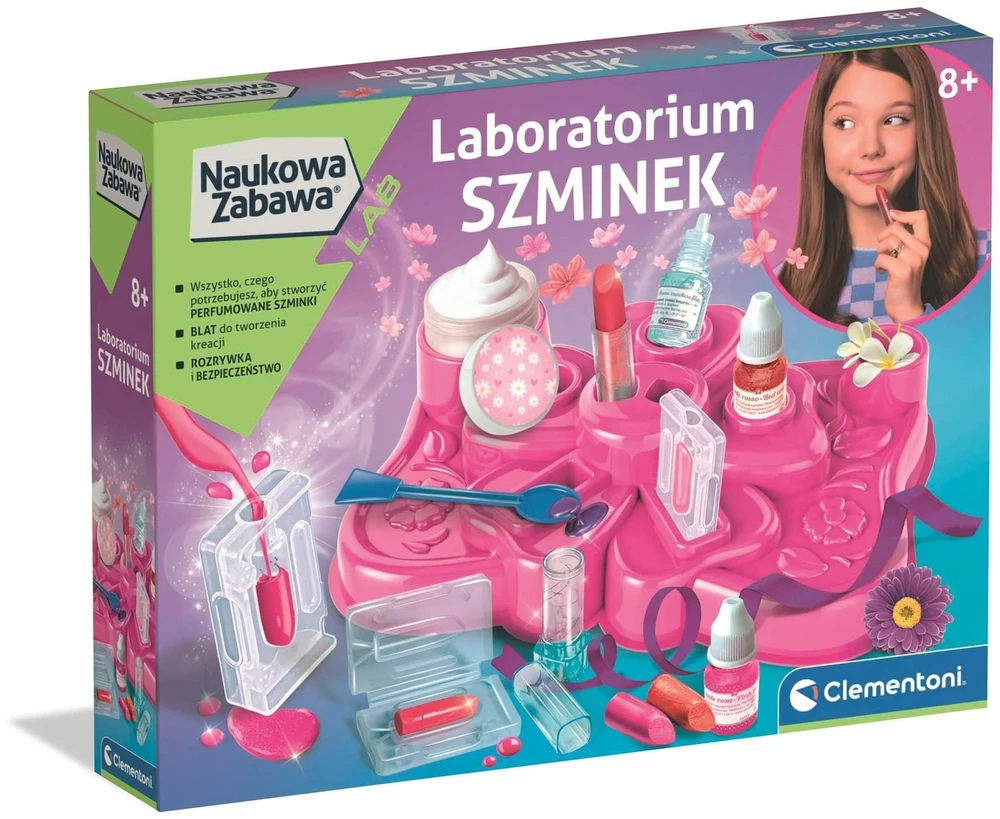 Clementoni Konstruktorius lūpdažių gamybai su priemonėmis
