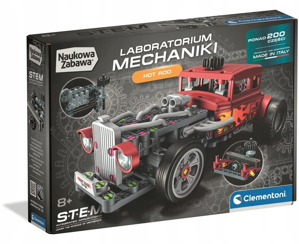 Clementoni Žaislai CLE Naukowa zab.Labo.Mech.Hot Rod 50446