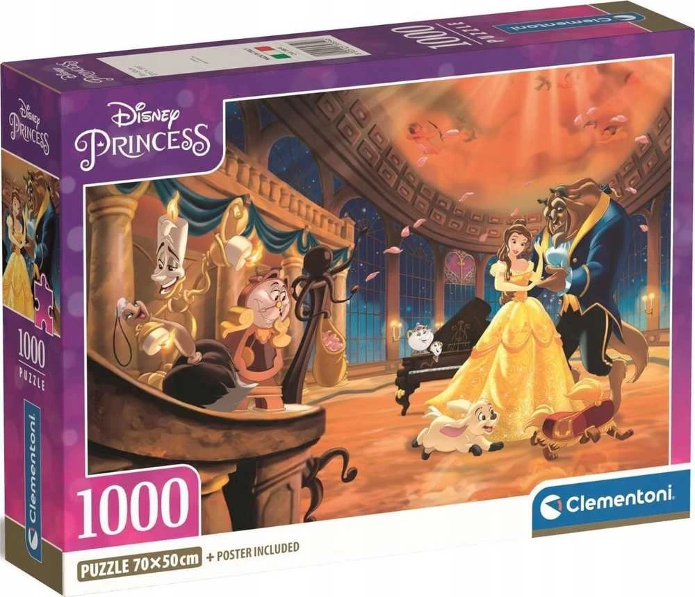 Clementoni Dėlionė 1000 vnt. - Disney princesė