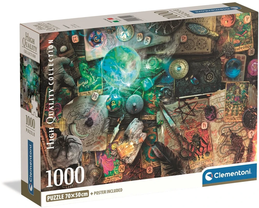 Clementoni Dėlionė 1000 vnt. - Raganavimas