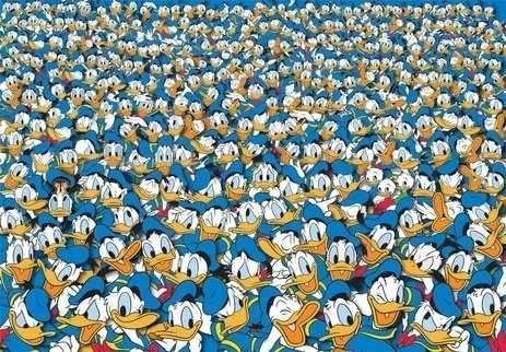 Clementoni Dėlionė 1000 vnt. - Ančiukas Donaldas