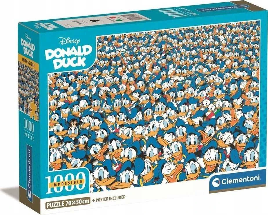 Clementoni Dėlionė 1000 vnt. - Ančiukas Donaldas