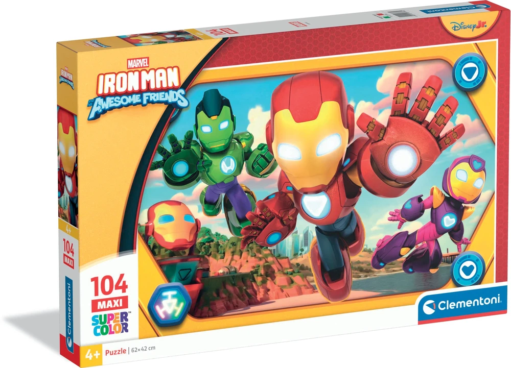 Clementoni Dėlionė 104 vnt. - Iron Man