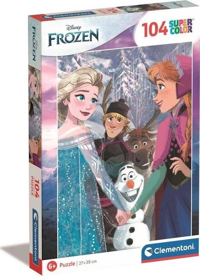 Clementoni Dėlionė 104 vnt. - Frozen