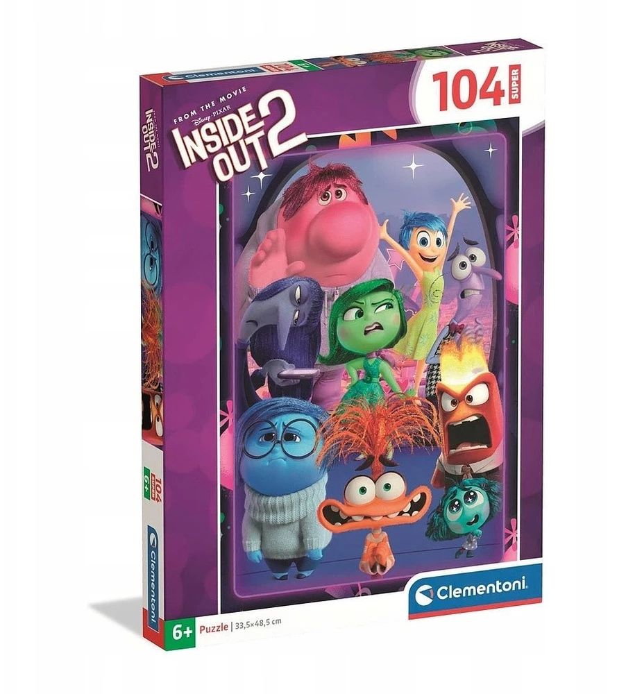 Clementoni Dėlionė 104 vnt. - Inside Out 2