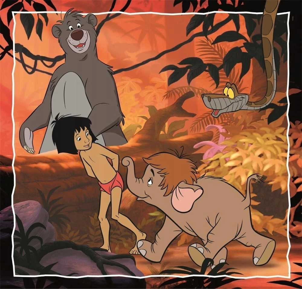 Clementoni Dėlionė 3x48 vnt. - Disney klasika