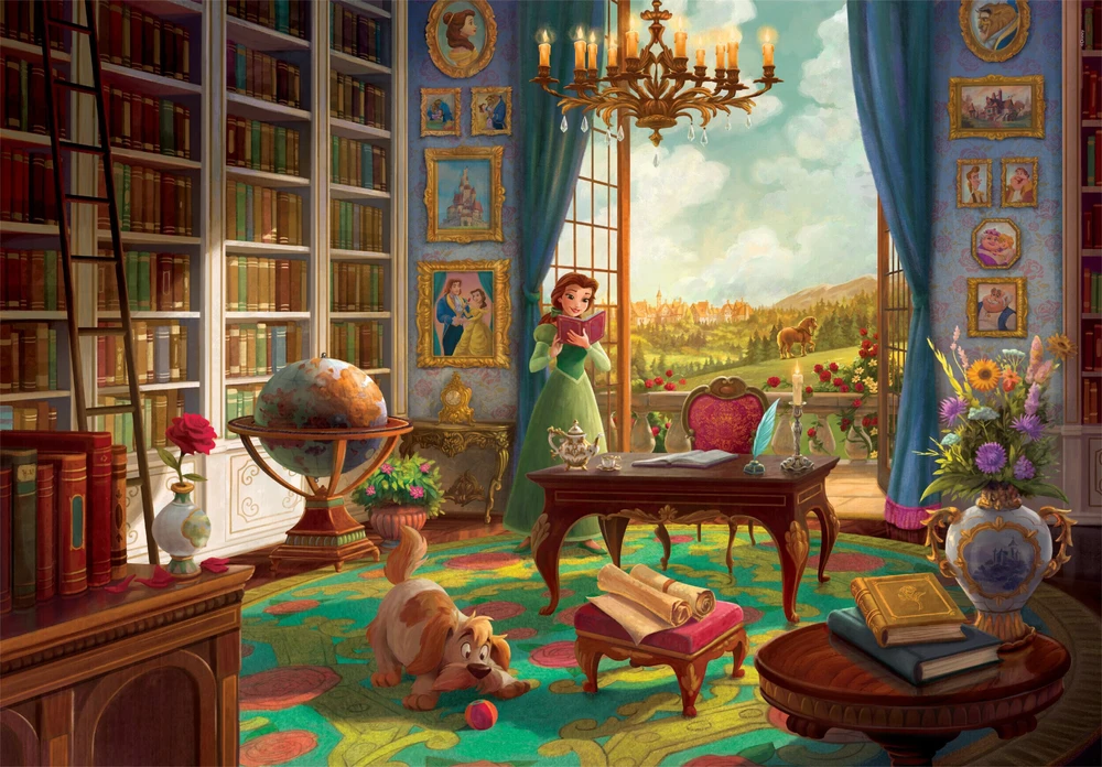 Dėlionė Clementoni CLE puzzle 500 Book Disney Princess Bella 35157
