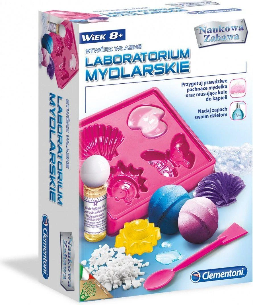 Clementoni: Mokslinės linksmybės - muilo laboratorija