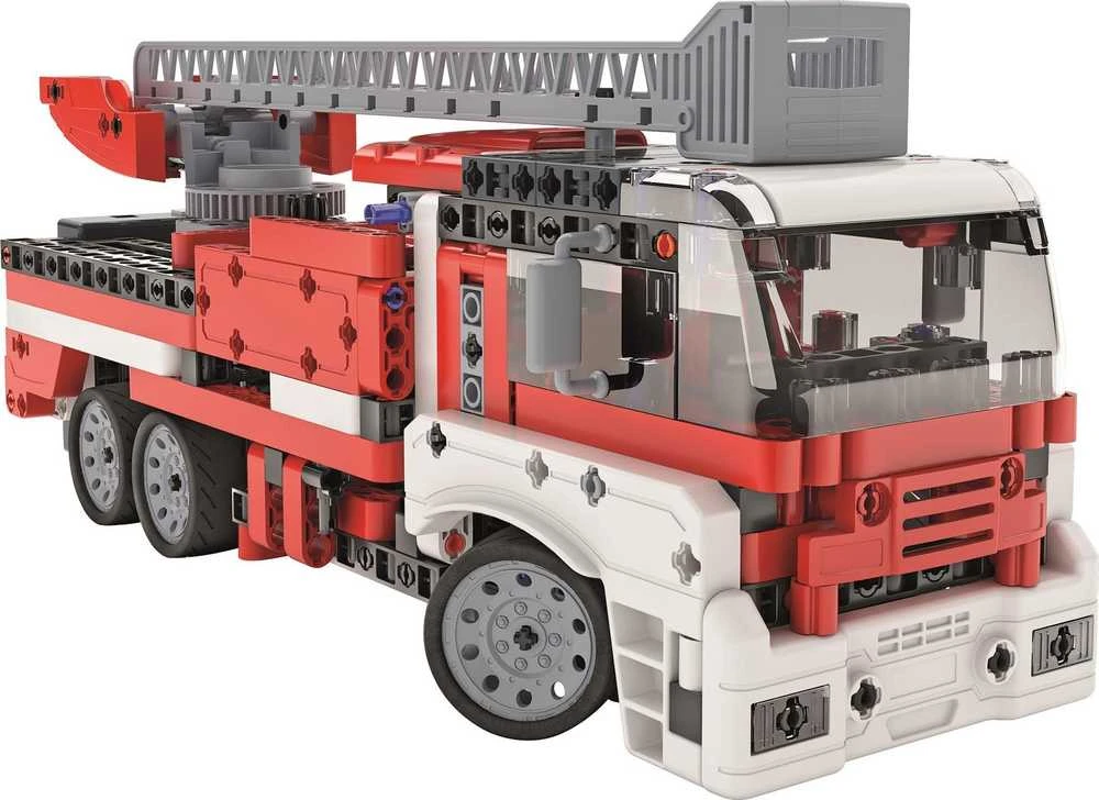 Konstrukcinis rinkinys Mechanikos laboratorija - Gaisrinis automobilis - Clementoni 50728