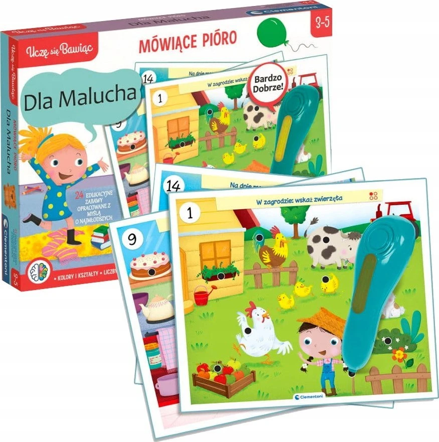 Clementoni Toys CLE Mokausi žaisdamas! Kalbėkite.pen500klausimų d/mal.50944
