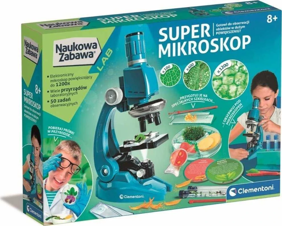 Clementoni Scientific Fun - Super Microscope