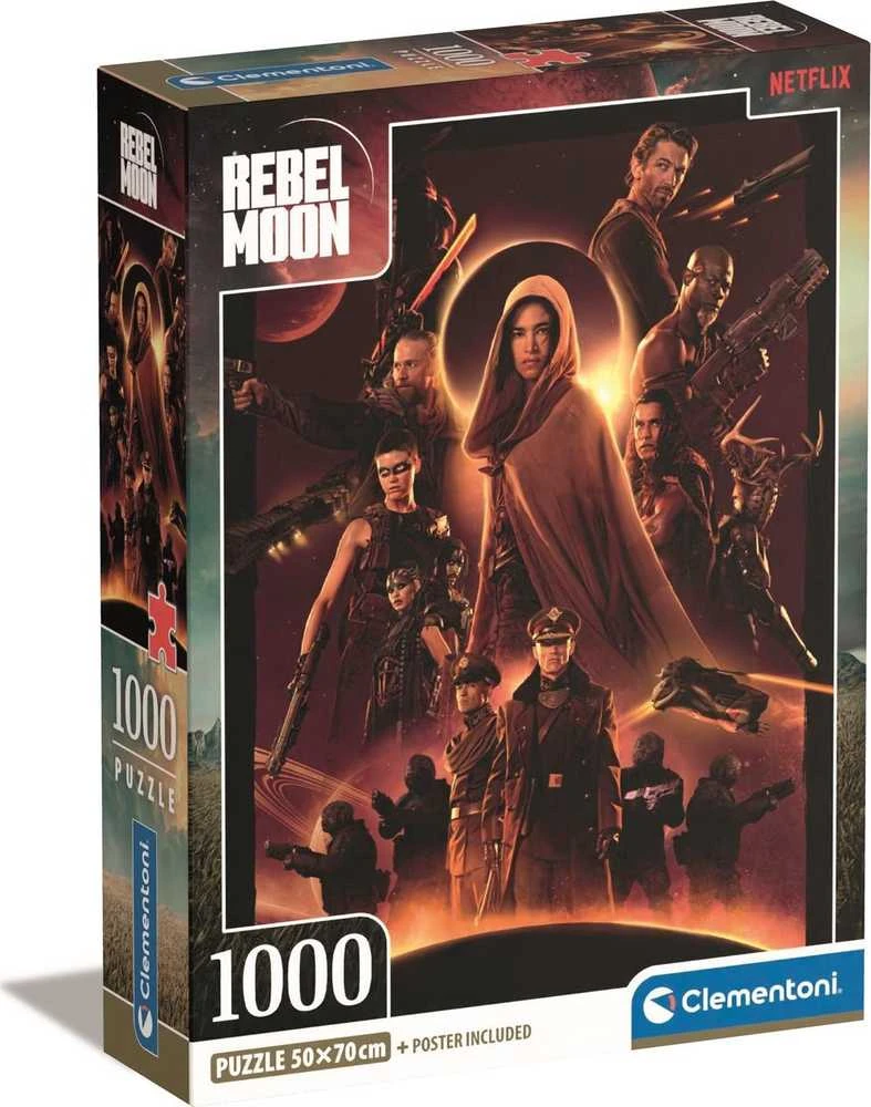Clementoni Dėlionė 1000 vnt. - Rebel Moon