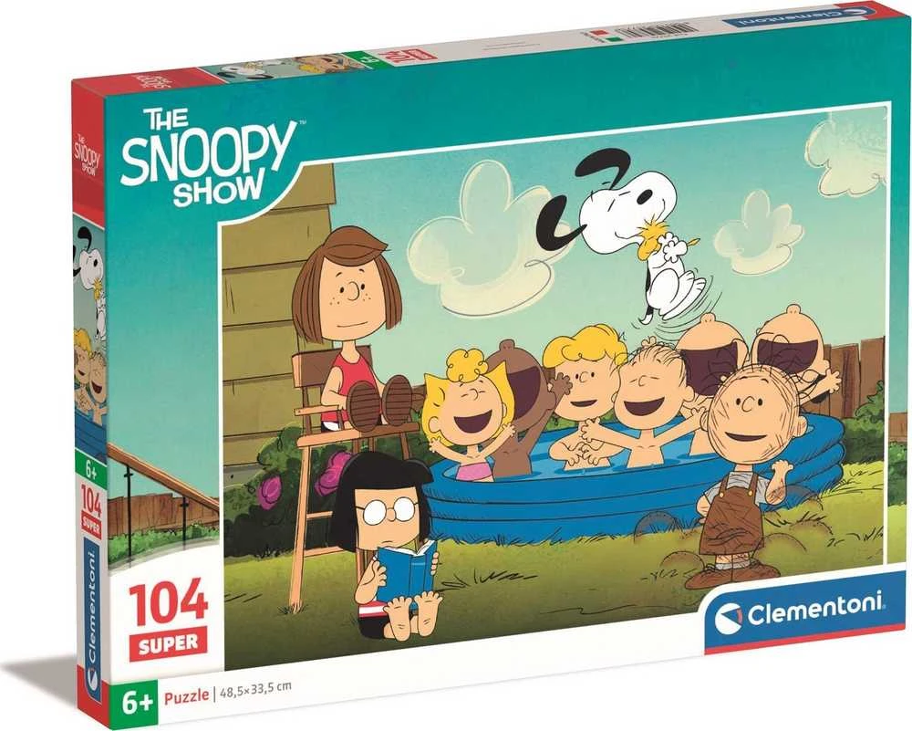 Clementoni Dėlionė 104 vnt. - Snoopy