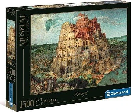 Clementoni Dėlionė 1500 vnt. - Babelio bokštas aprašymas - Prekės nuotrauka