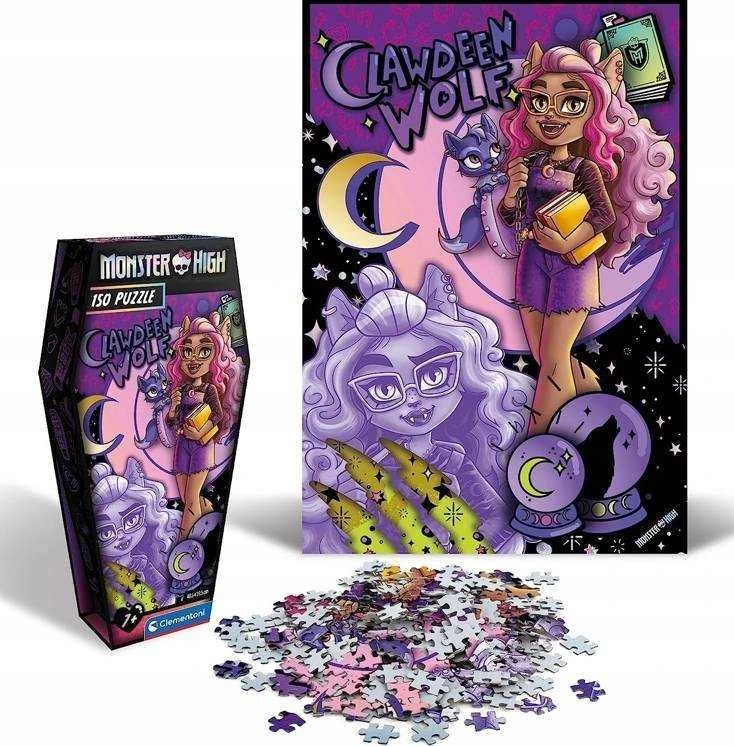 Dėlionė Clementoni Monster High Clawdeen Wolf 150 el. 28183