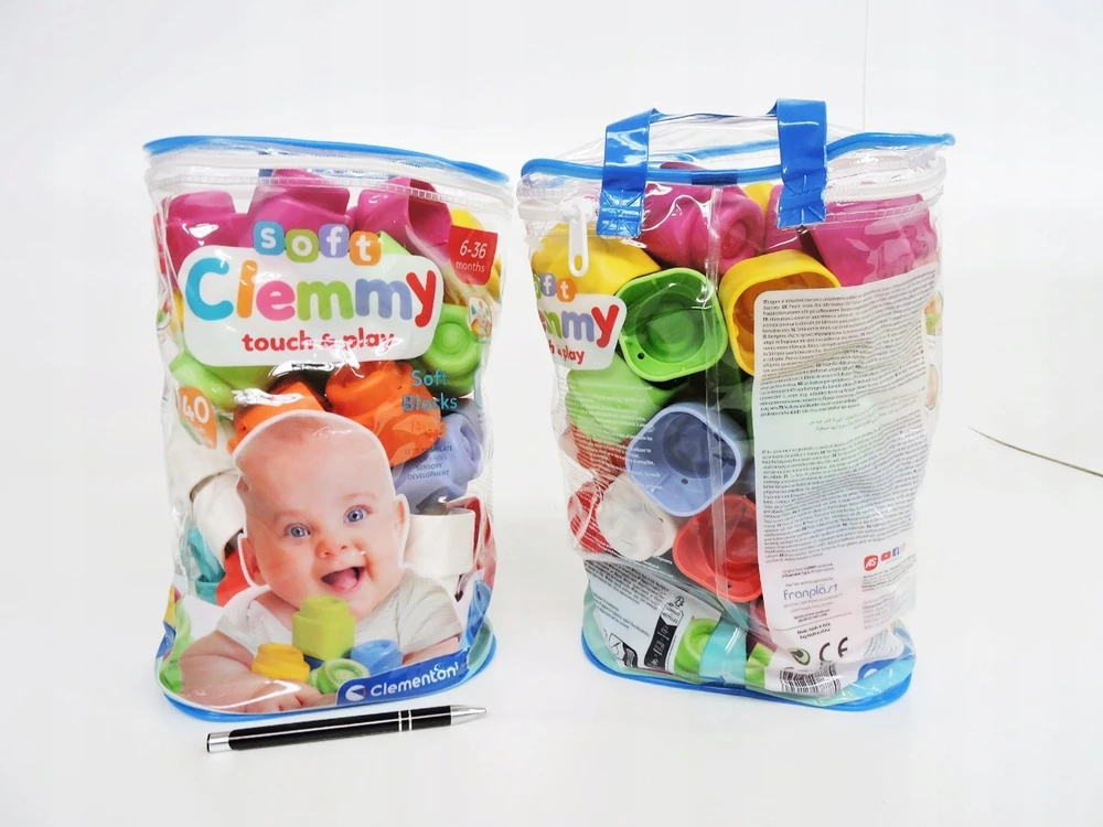 Clementoni konstruktorius "Baby Clemmy" (40 kaladėlių)