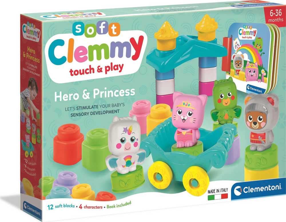 Clementoni Clemmy blokelių princesės rinkinys