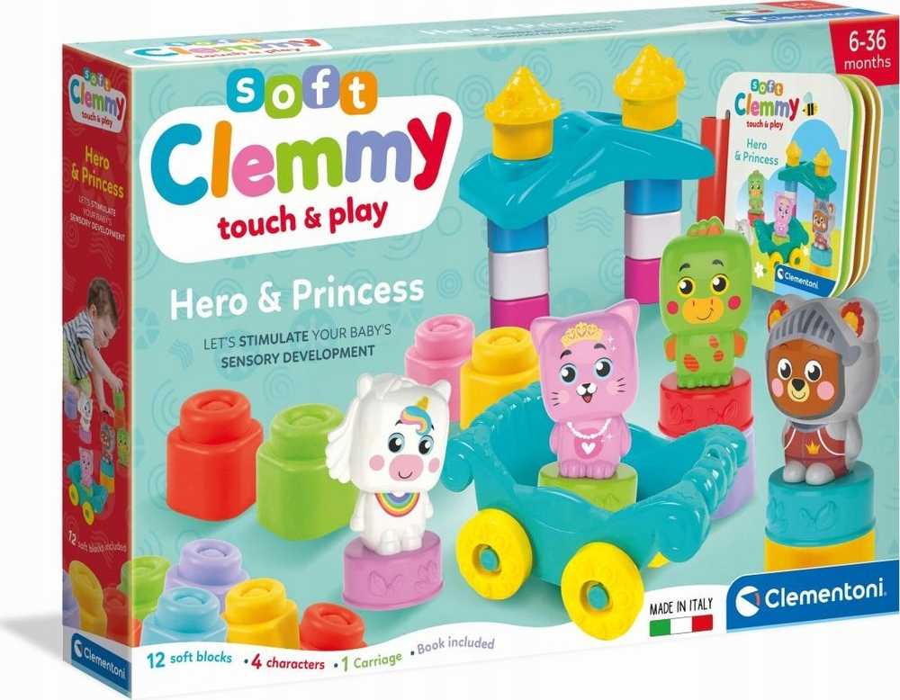 Clementoni Clemmy blokelių princesės rinkinys
