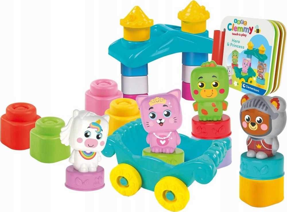 Clementoni Clemmy blokelių princesės rinkinys