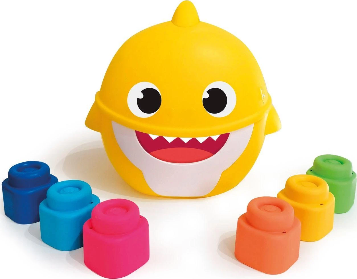 Clementoni minkštas Clemmy Baby Shark Gelton kibirėlis 17427
