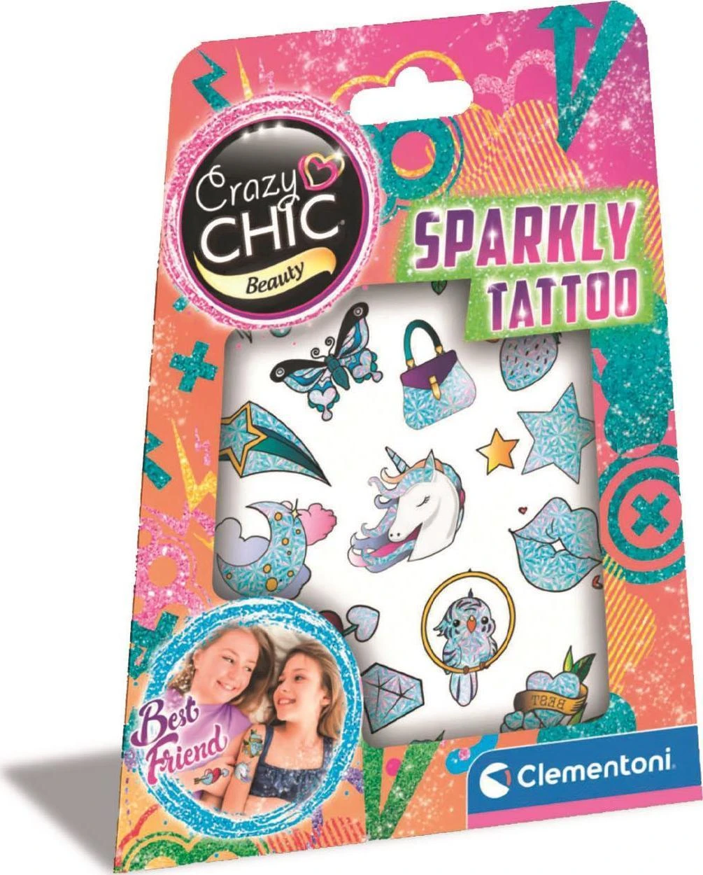 Clementoni Crazy tatuiruočių rinkinys