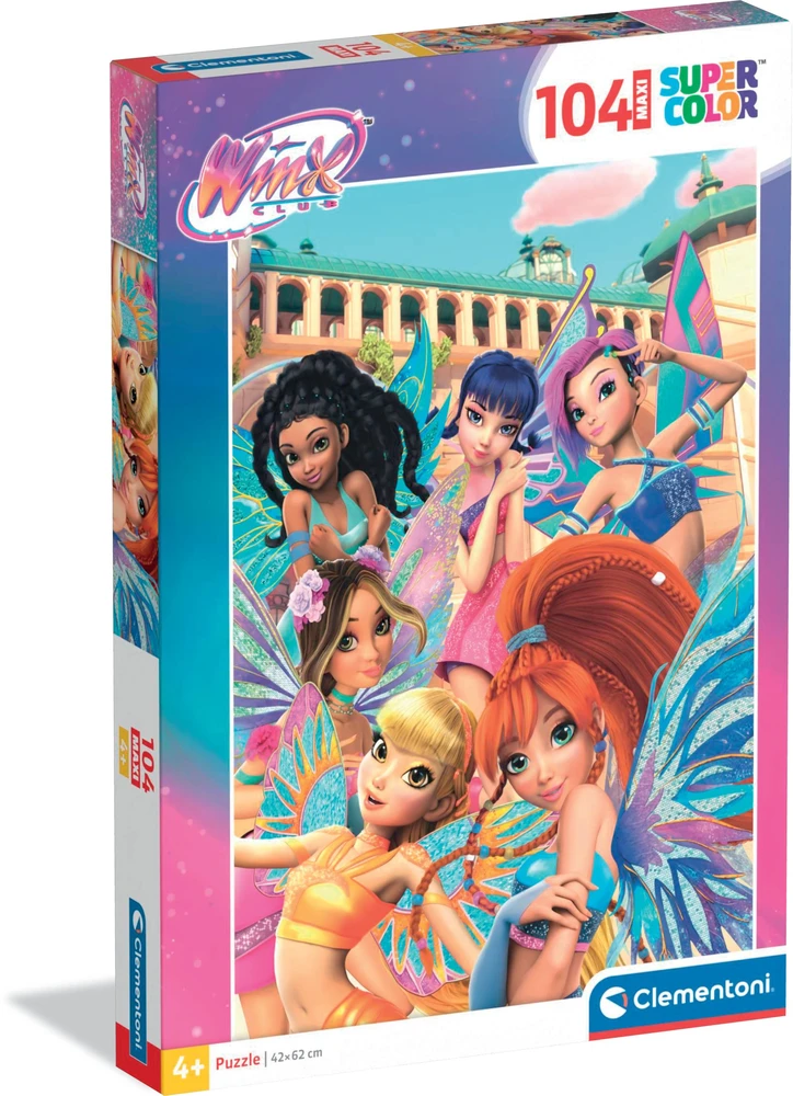 Clementoni Dėlionė 104 vnt. - WINX