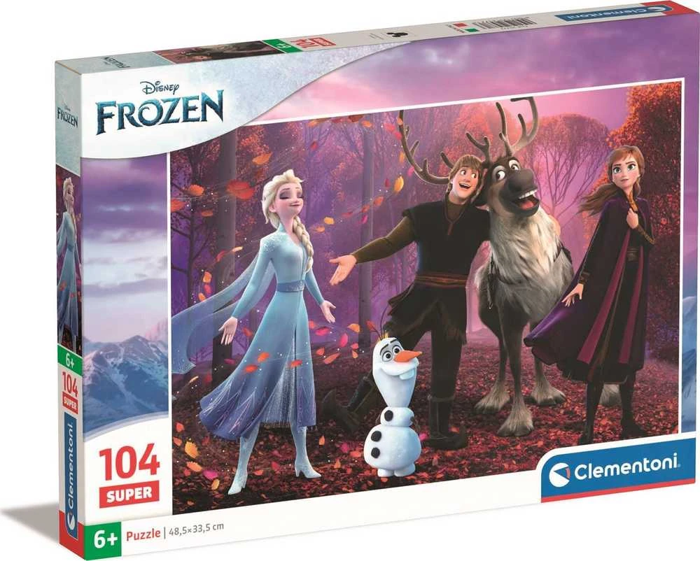 Clementoni Dėlionė 104 vnt. - Frozen