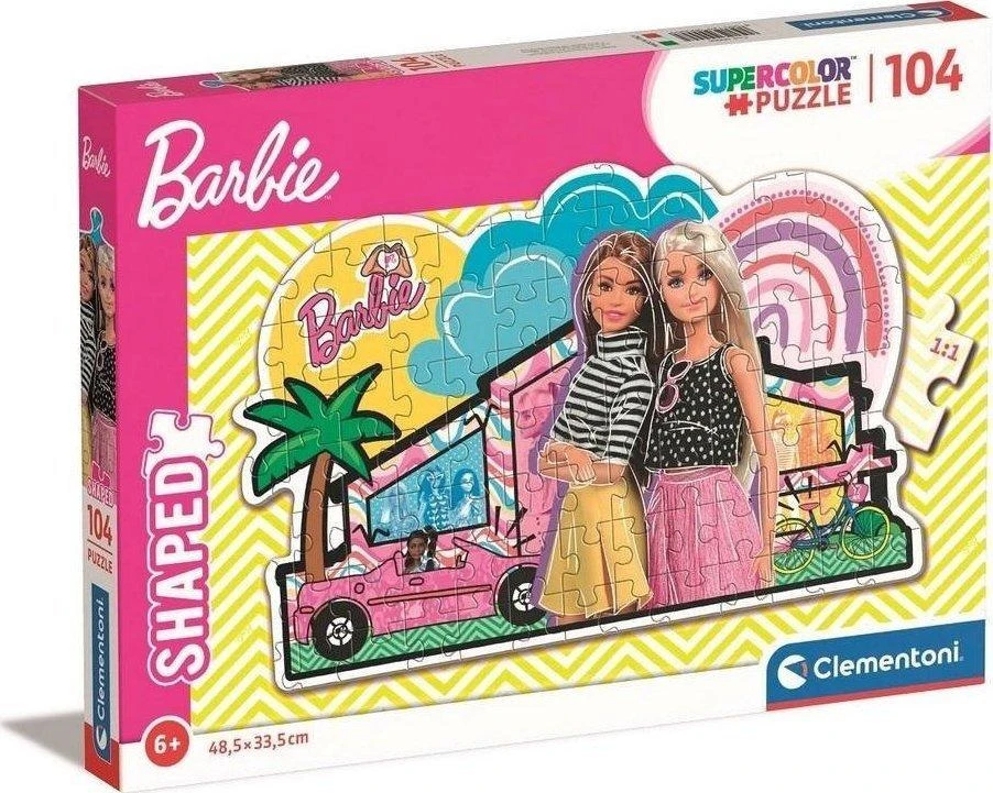 Clementoni Dėlionė 104 vnt. - Barbie