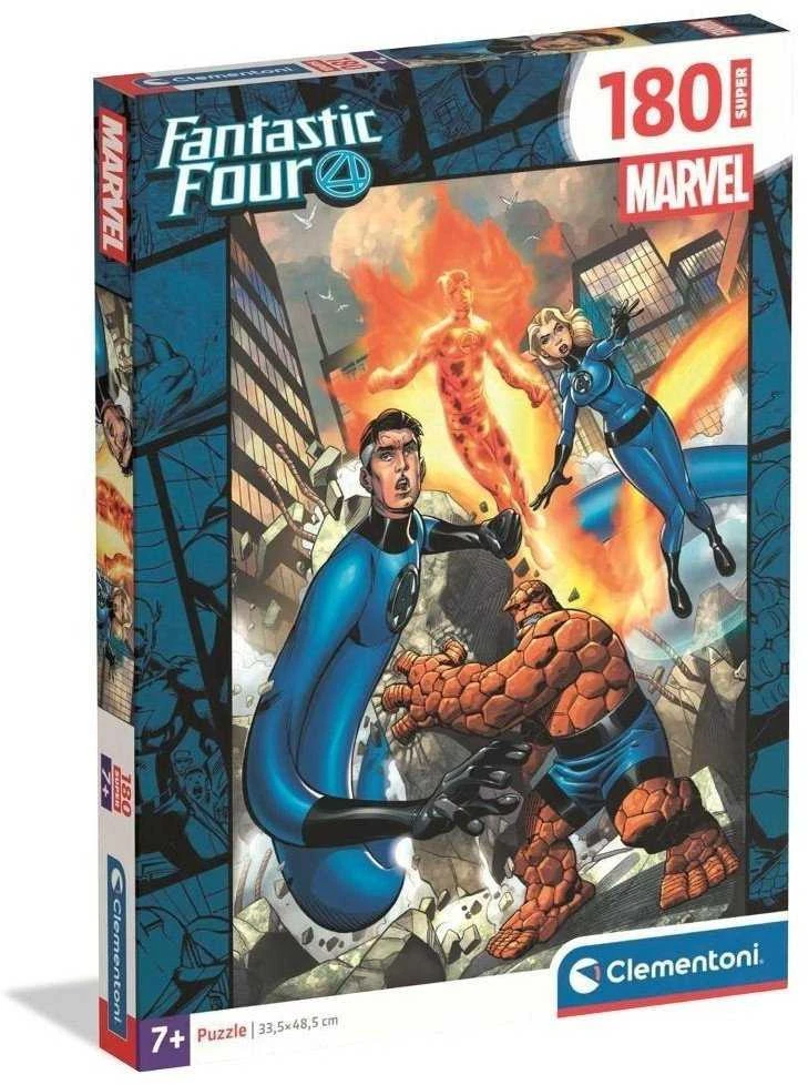 Clementoni Dėlionė 180 vnt. - Fantastic 4