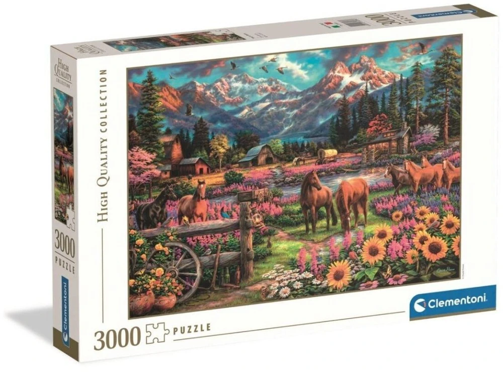 Dėlionė Clementoni Puzzle 3000EL CLM FREE TO ROAM PUD