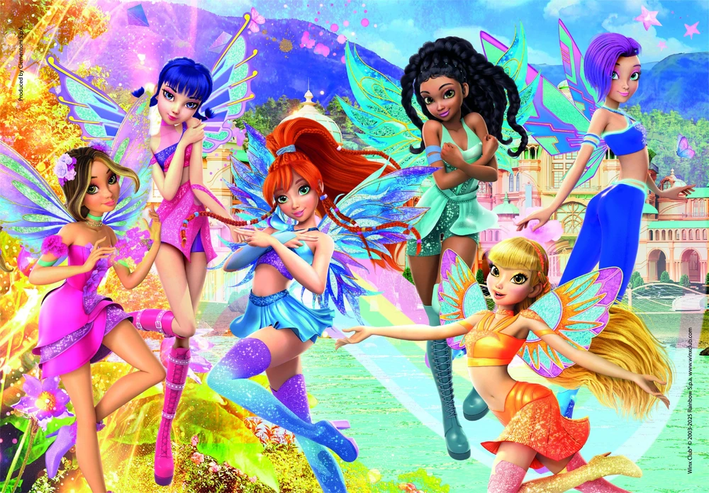 Clementoni Dėlionė 300 vnt. - Winx klubas