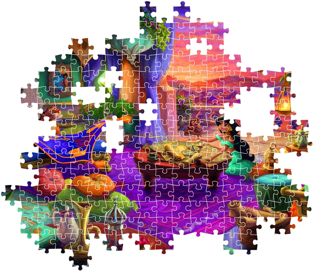 Clementoni dėlionė 500 knygelių Disney Princess Jasmine 35159