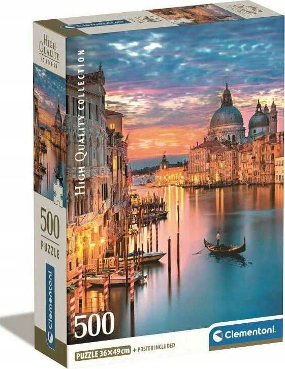 Clementoni Dėlionė 500 vnt. - Venecija